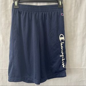Champion basketball shorts navy blue